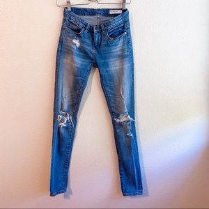 Blank NYC Skinny Classique Distressed Jeans